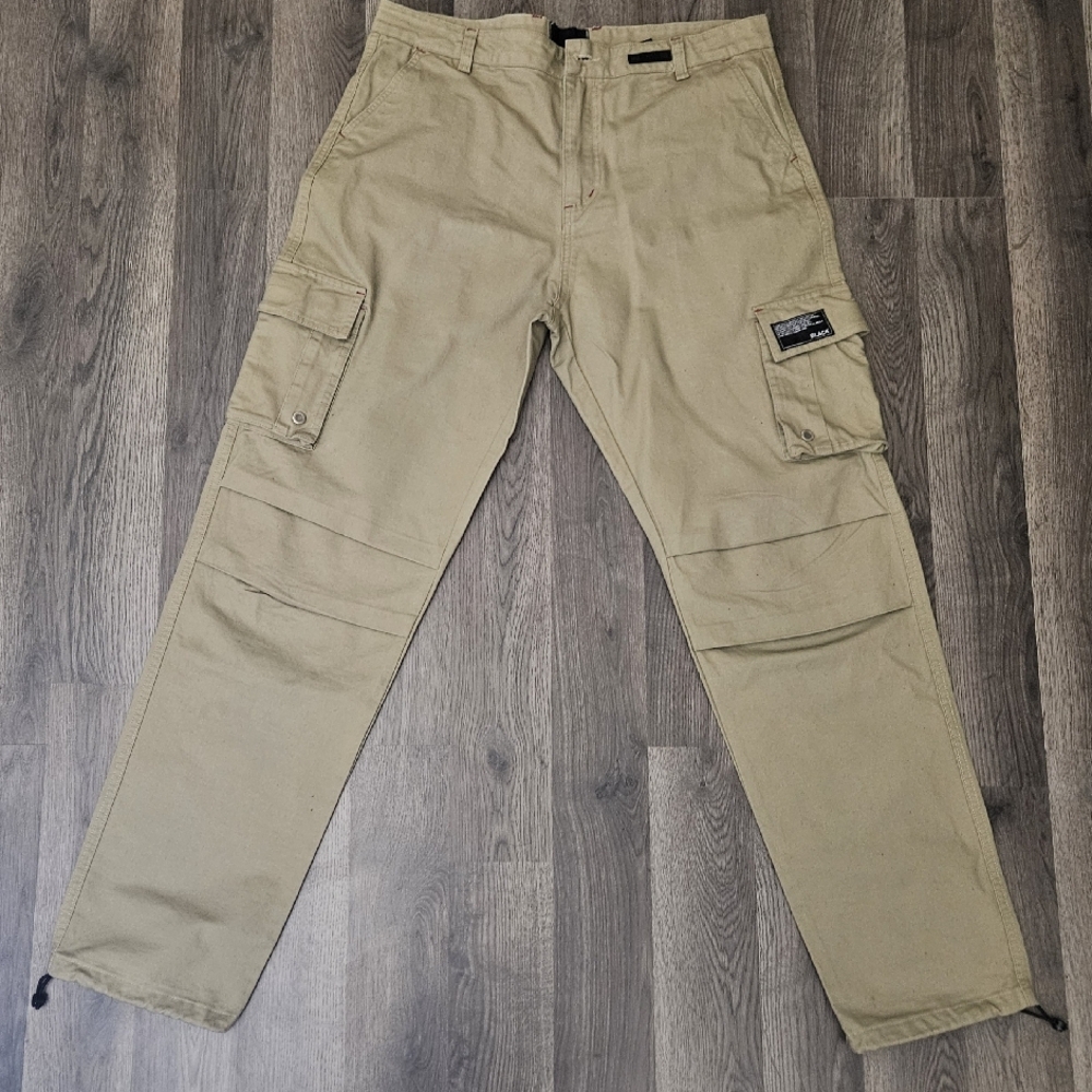 Black Tailor Cargo Pants